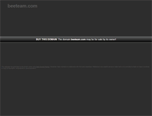 Tablet Screenshot of beeteam.com